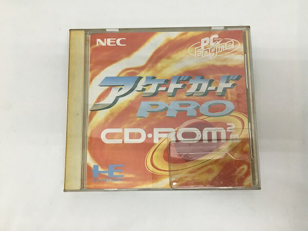 【中古】【動作未確認】「アーケードカード PRO」PCエンジンハード<レトロゲーム>(代引き不可)6558|新星堂WonderGOO店