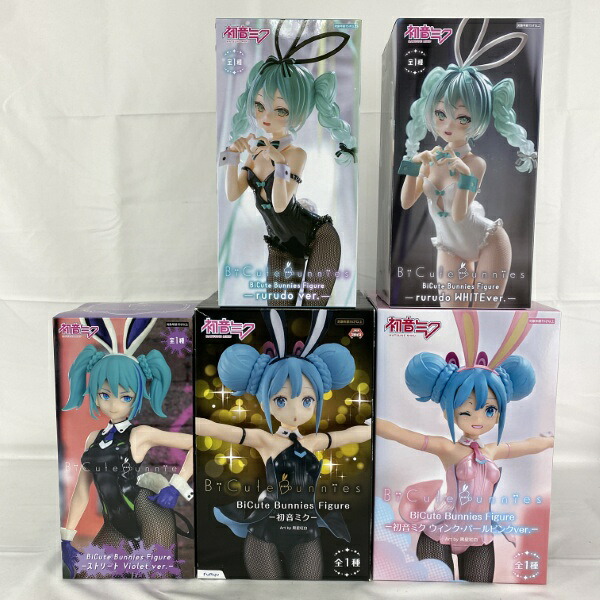 【中古】【未開封】【セット】BiCute Bunnies Figure 初音ミク 5点＜フィギュア＞（代引き不可）6541