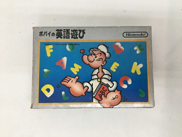 【中古】【開封品】ファミコンソフト　ポパイの英語遊び＜レトロゲーム＞（代引き不可）6558｜新星堂WonderGOO店 17,760円