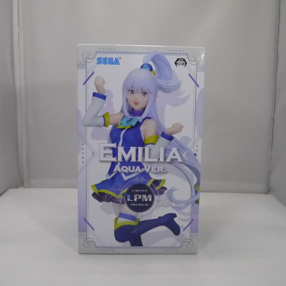 Re:ゼロから始める異世界生活 エミリア Aqua Ver. フィギュア LPM 楽天市場】【新品】 この素晴らしい世界に祝福を！ アクア