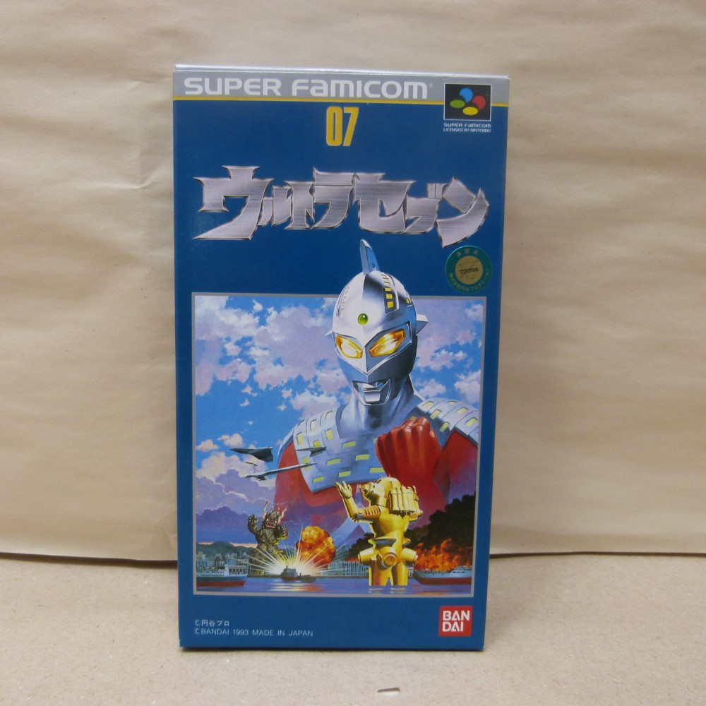 楽天市場】SFC スーパーファミコンソフト バンダイ ウルトラセブン