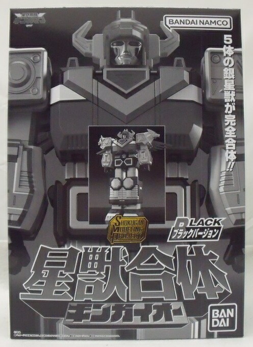 【中古】【未開封】SMP 星獣戦隊ギンガマン 星獣合体 ギンガイオー ブラックバージョン プレミアムバンダイ限定＜プラモデル＞（代引き不可）6355画像