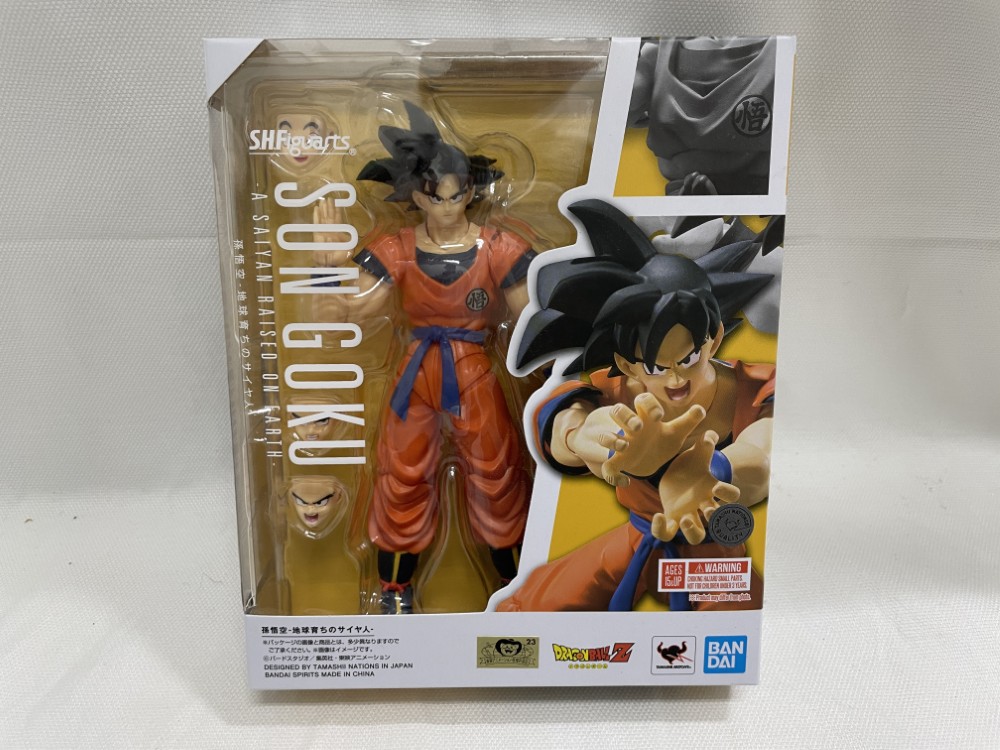 楽天市場】S.H.Figuarts 孫悟空 地球育ちのサイヤ人 (再販