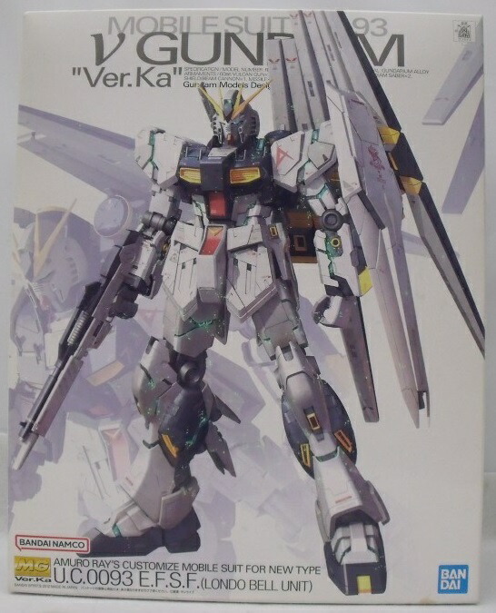 新品MG RX-93 νガンダム Ver.Ka ニューガンダム Amazon | BANDAI SPIRITS(バンダイ スピリッツ) MG 機動戦士