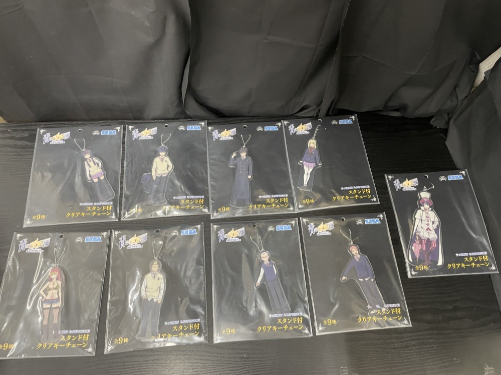 【中古】【未開封】【全9種セット】スタンド付クリアキーチェーン 「青の祓魔師 島根啓明結社篇」＜コレクターズアイテム＞（代引き不可）6545