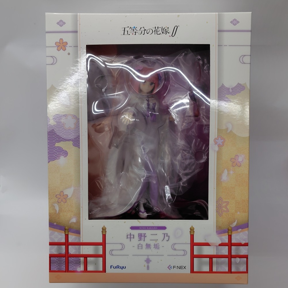 【中古】【未開封】中野二乃 -白無垢- 「五等分の花嫁∬」 1/7 塗装済み完成品 F:NEX限定<フィギュア>(代引き不可)6380