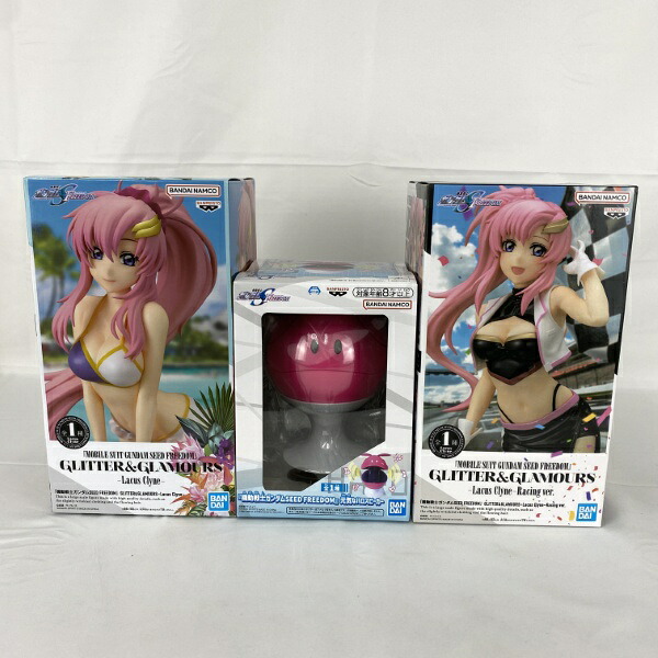 【中古】【未開封】【セット】機動戦士ガンダムSEED FREEDOM フィギュア&スピーカー ラクス/ピンクハロ 3点＜フィギュア＞（代引き不可）6541