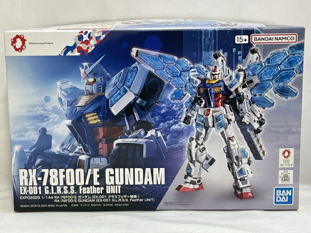 【中古】【未組立】1/144 EXPO2025 RX-78F00/E ガンダム (EX-001 グラスフェザー装備) 「GUNDAM NEXT FUTURE PAVILION」＜プラモデル＞（代引き不可）6573