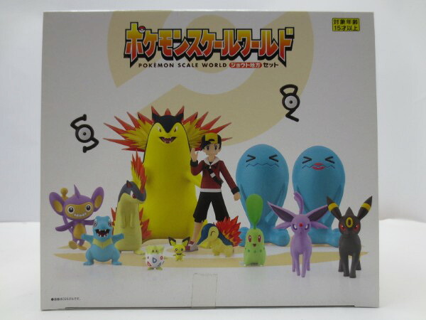 【中古】【未開封】ポケモンスケールワールド ジョウト地方セット＜フィギュア＞（代引き不可）6587