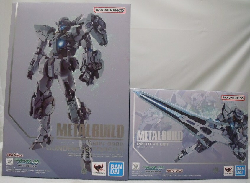 【中古】【開封品】【セット】「機動戦士ガンダム00(ダブルオー)」METAL BUILD ガンダムアストレアII/プロトザンユニット ＜フィギュア＞（代引き不可）6355