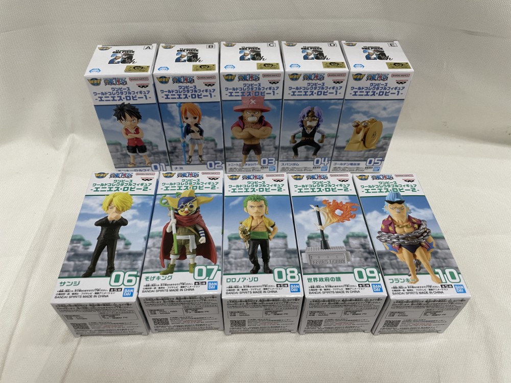 アニキャラヒーローズ　Vol.5　 エニエス・ロビー編　16体セット ONE PIECE アニキャラヒーローズ Vol 5 エニエス・ロビー編 16体