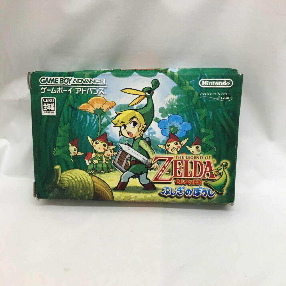 任天堂 - 【美品・箱・取説】ゲームボーイアドバンスソフト ゼルダの伝説 ふしぎのぼうし Nintendo (ニンテンドウ) ゲームボーイアドバンス用ソフト 箱