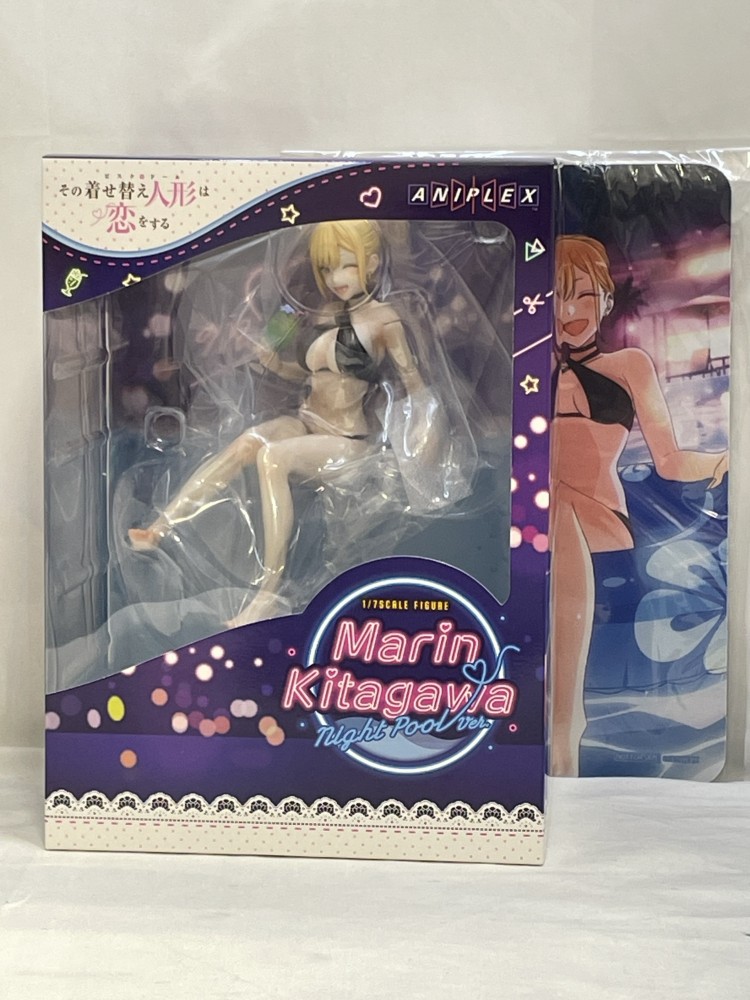 【新品未開封】【あみあみ限定特典】水澄華実 1/7 フィギュア 中古】【開封品】はにかみ、彼女は恋をする 水澄華実 1/7 完成品