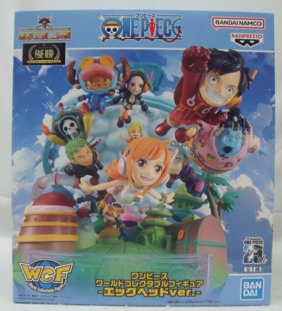 【中古】【未開封】麦わら海賊団 「ワンピース」 ワールドコレクタブルフィギュア-エッグヘッドver.-＜フィギュア＞（代引き不可）6355 14,686円