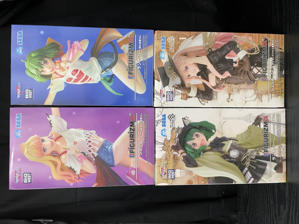 楽天市場】マクロスF（フロンティア）組立式DXフィギュアvol.3