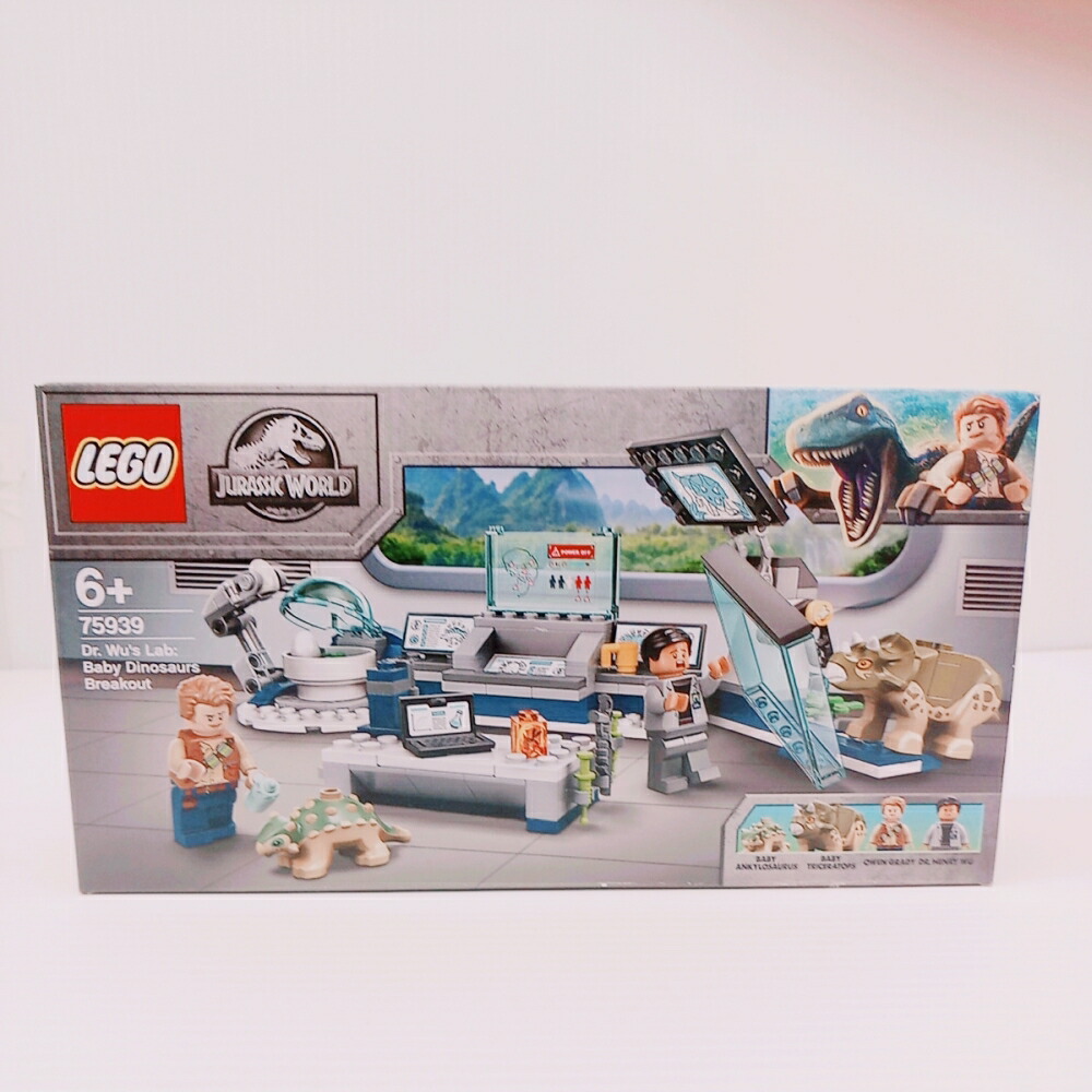 【中古】【未開封】LEGO ウー博の科学研究所：赤んぼう恐竜の逃げ失せる 「レゴ ジュラシックワールド」＜手あそび＞（代引っ張ること不可）6603