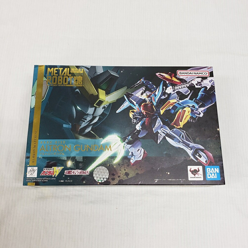 【中古】【開封品】METAL ROBOT魂 ＜SIDE MS＞ アルトロンガンダム 「新機動戦記ガンダムW」＜フィギュア＞（代引き不可）6561