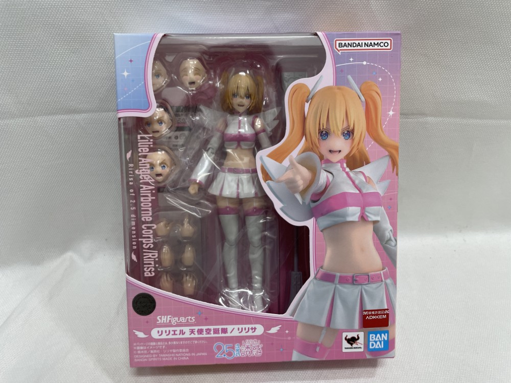 【中古】【未開封】S.H.Figuarts リリエル 天使空挺隊/リリサ 「2.5次元の誘惑」＜フィギュア＞（代引き不可）6546