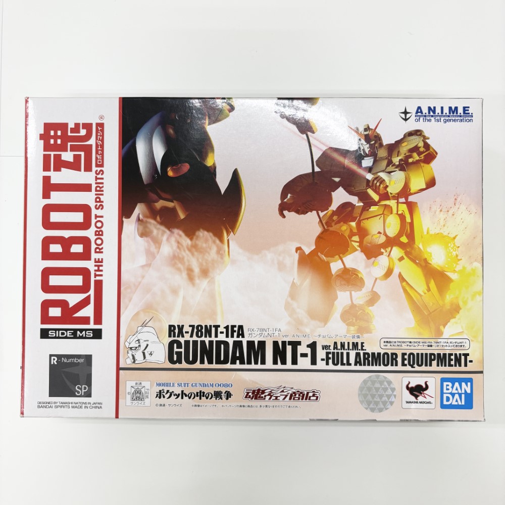 【中古】【開封品】ROBOT魂 <SIDE MS> RX-78NT-1FA ガンダムNT-1 ver. A.N.I.M.E. 「機動戦士ガンダム0080」<フィギュア>(代引き不可)6585|新星堂WonderGOO店