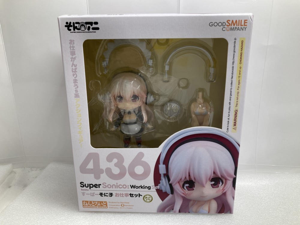 【中古】【未開封】ねんどろいど すーぱーそに子 お仕事セット 「そにアニ -SUPER SONICO THE ANIMATION-」＜フィギュア＞（代引き不可）6520画像