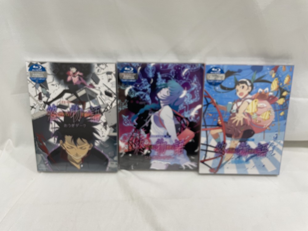 【中古】【未開封】【セット】「終物語」　おうぎダーク/ひたぎランデブー/まよいヘル　Blu-ray3本セット＜Blu-ray＞（代引き不可）6546画像