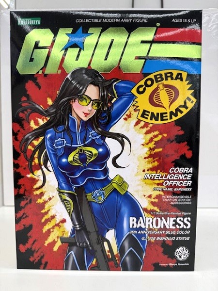 楽天市場】G.I.JOE美少女 バロネス 25thアニバーサリーブルー