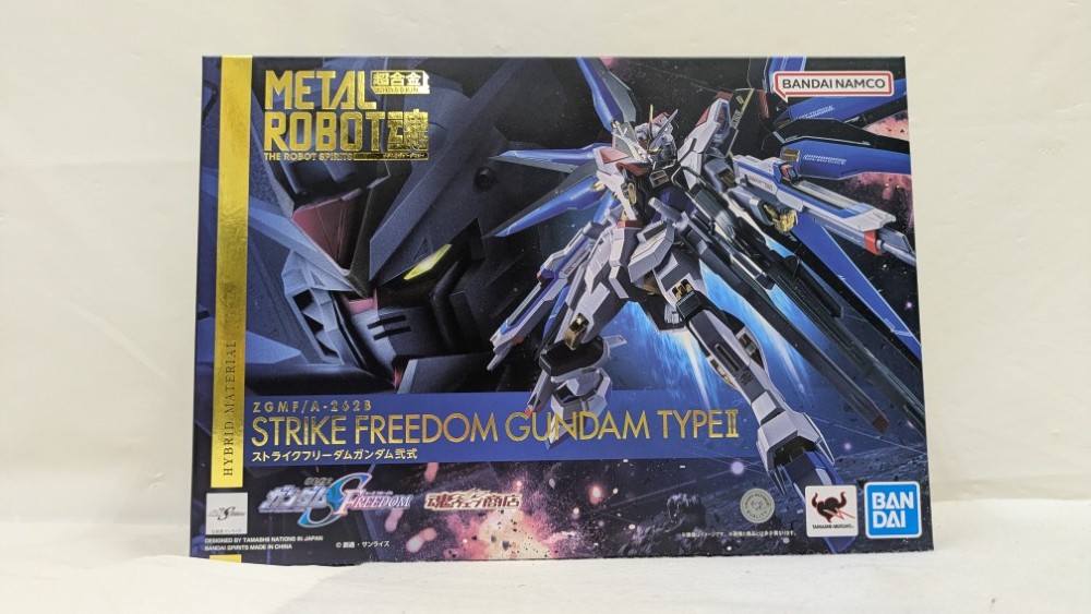 Gundam Collection（BANDAI） - 新品未開封　L ROBOT魂 ストライクフリーダムガンダム弐式 楽天市場】【輸送箱未開封】 METAL ROBOT魂 ＜SIDE MS
