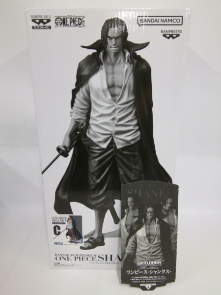 ワンピース　シャンクス　バンプレくじ　B賞　ワンピース　未開封 新品未開封】バンプレくじ ワンピース シャンクスB賞アニメカラー