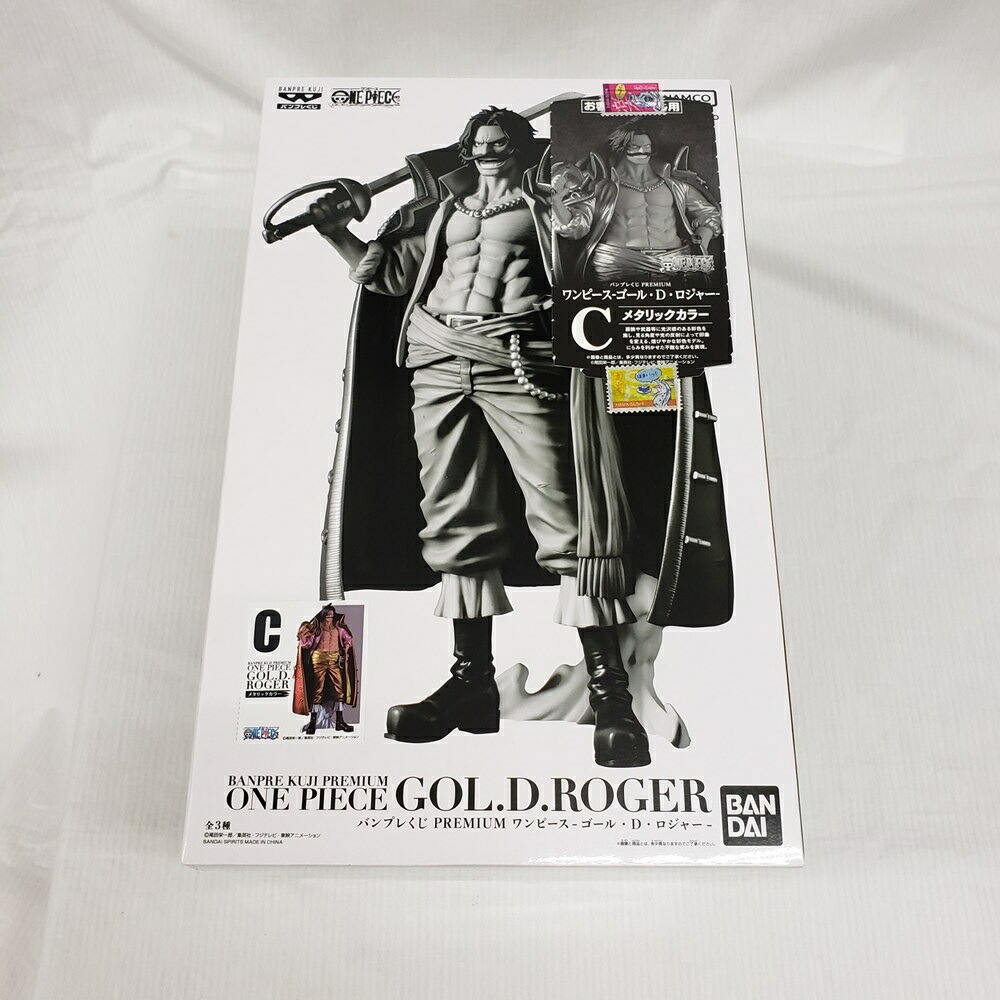 バンプレくじ　C賞 メタリックカラー　ゴール・D・ロジャー フィギュア バンプレくじプレミアムゴール・D・ロジャーc賞メタリックカラー半券つき