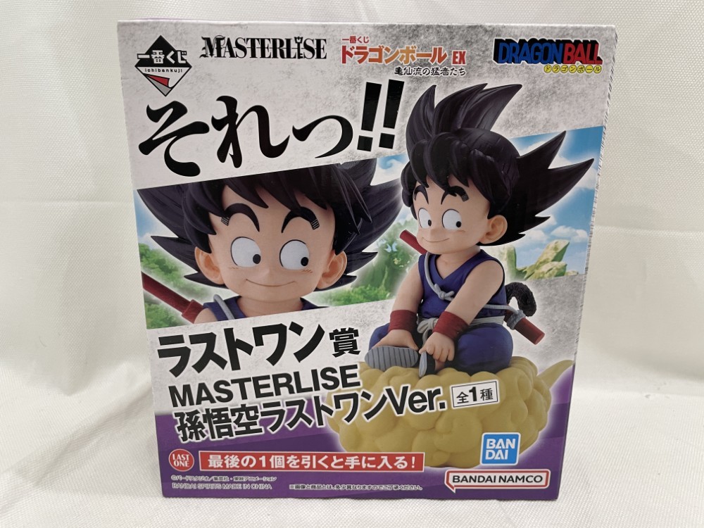【中古】【未開封】孫悟空 ラストワンVer. 「一番くじ ドラゴンボール EX 亀仙流の猛者たち」 MASTERLISE ラストワン賞＜フィギュア＞（代引き不可）6546 13,300円
