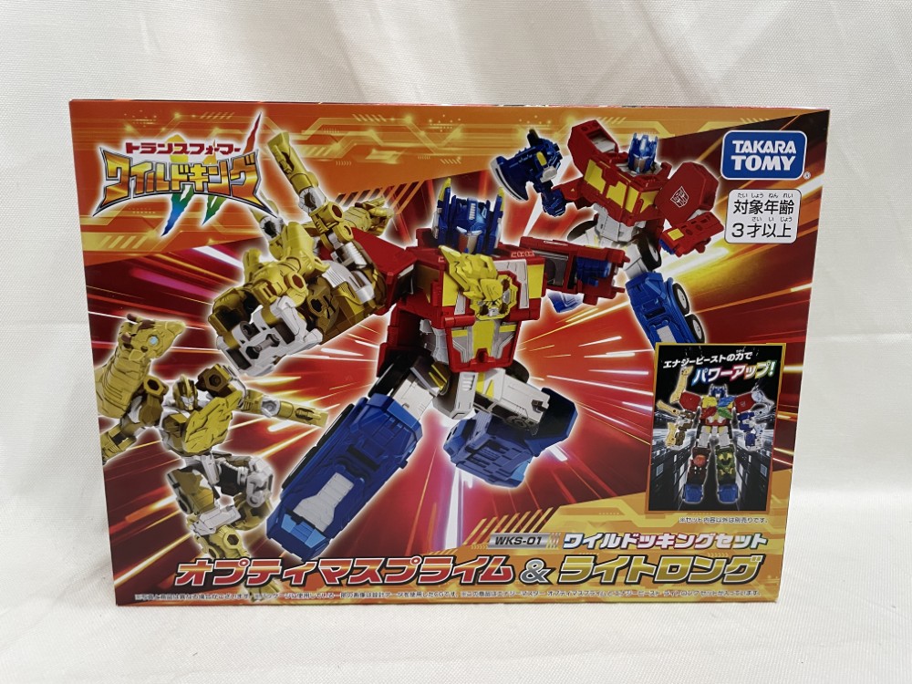 【中古】【開封品】WKS-01 オプティマスプライム＆ライトロング ワイルドッキングセット「トランスフォーマー」＜フィギュア＞（代引き不可）6546 4,565円