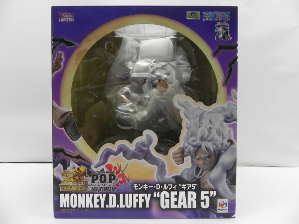 【中古】【未開封】モンキー・D・ルフィ ギア&ldquo;5&rdquo; 「ワンピース」 Portrait.Of.Pirates ワンピース&ldquo;WA-MAXIMUM&rdquo;＜フィギュア＞（代引き不可）6587｜新星堂WonderGOO店