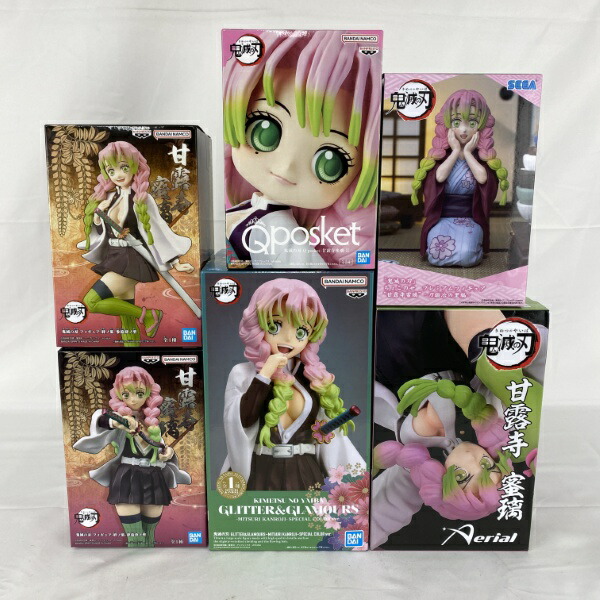 【中古】【未開封】【セット】アニメ 鬼滅の刃 甘露時密璃 プライズフィギュアB 6点＜フィギュア＞（代引き不可）6541 17,250円