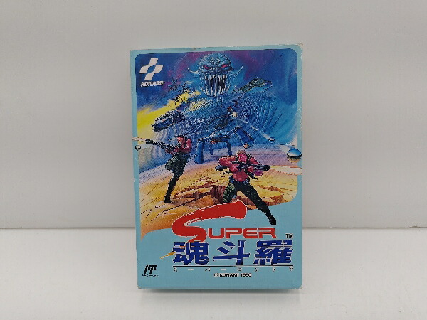 楽天市場】【中古】スーパー魂斗羅ファミコンソフト【レトロ】 : お宝