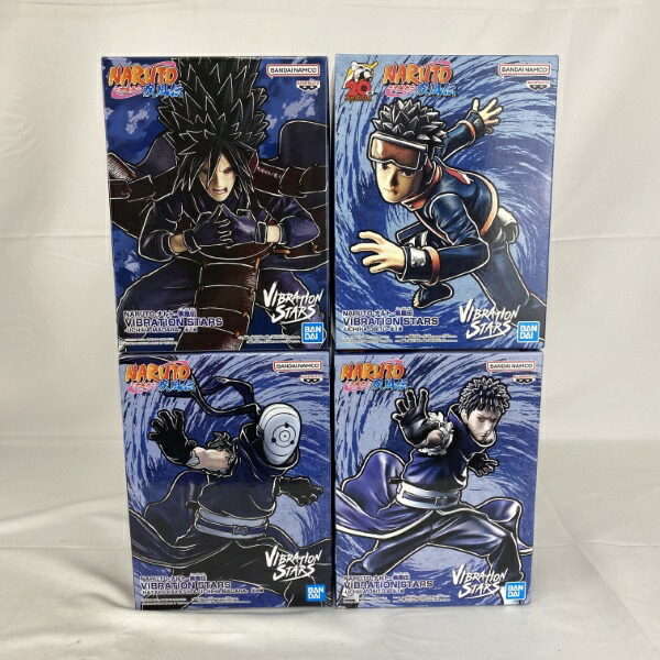 【中古】【未開封】【セット】NARUTO-ナルト- 疾風伝 うちはオビト/うちはマダラ VIBRATION STARS 4点<フィギュア>(代引き不可)6541|新星堂WonderGOO店