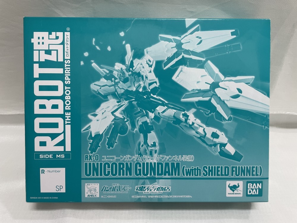 【中古】【開封品】ROBOT魂 <SIDE MS> RX-0 ユニコーンガンダム(シールドファンネル装備) 「機動戦士ガンダムUC」<フィギュア>(代引き不可)6546
