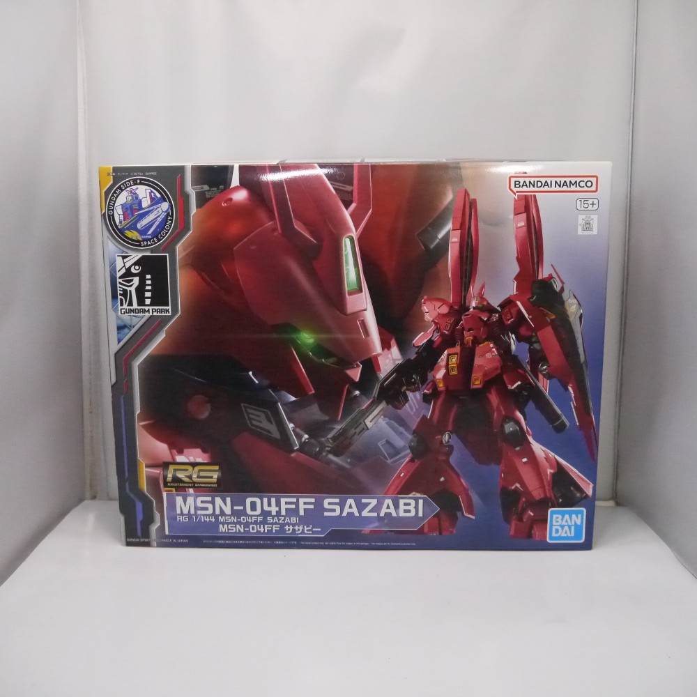 【中古】【未組立】1/144 RG MSN-04FF サザビー 「機動戦士ガンダム 逆襲のシャア」 GUNDAM SIDE-F限定 [5065386]＜プラモデル＞（代引き不可）6547