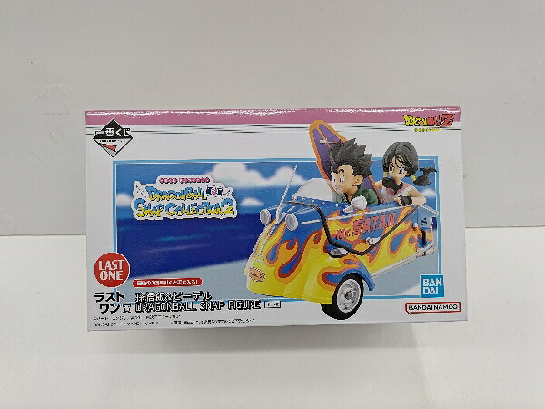 【中古】【未開封】孫悟飯＆ビーデル 「一番くじ ドラゴンボール DRAGONBALL SNAP COLLECTION2」 ラストワン賞＜フィギュア＞（代引き不可）6597