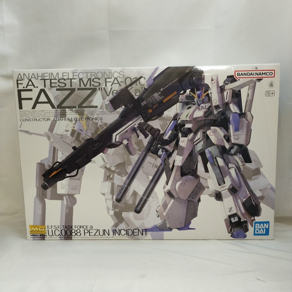 楽天市場】MG 1/100 FA-010A FAZZ Ver.ka ファッツ (ガンダム