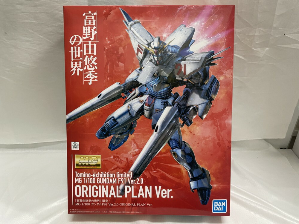 楽天市場】富野由悠季の世界 会場限定 MG 1/100 ガンダムF91 Ver.2.0