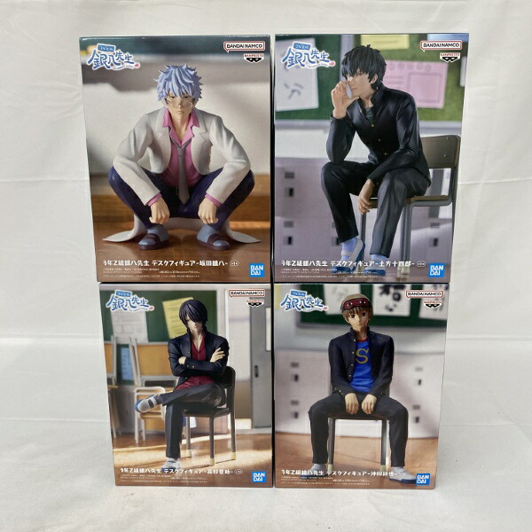 【中古】【未開封】【セット】3年Z組銀八先生 デスクフィギュア -坂田銀八/土方十四郎沖田総悟/高杉晋助- 4点＜フィギュア＞（代引き不可）6541 7,800円