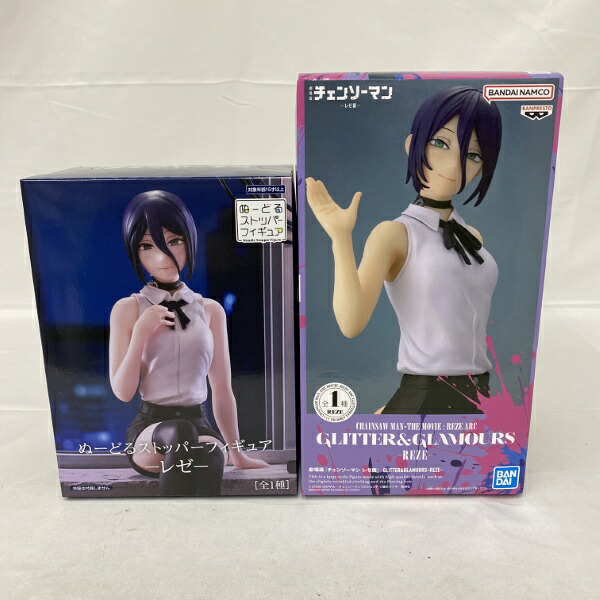 【中古】【未開封】【セット】劇場版『チェンソーマン レゼ篇』 GLITTER&GLAMOURS-REZE-＜フィギュア＞（代引き不可）6541｜新星堂WonderGOO店