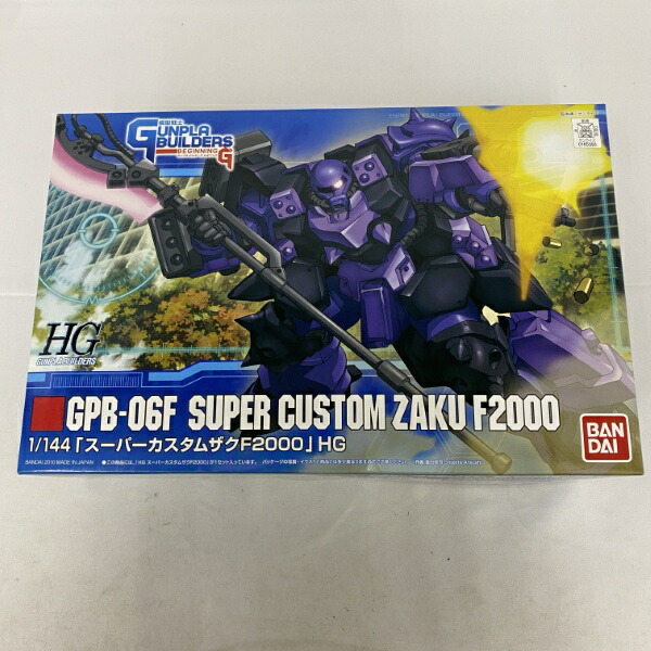 【中古】【未組立】模型戦士ガンプラビルダーズ ビギニングG HG 1/144 GPB-06F スーパーカスタムザクF2000＜プラモデル＞（代引き不可）6541 10,650円
