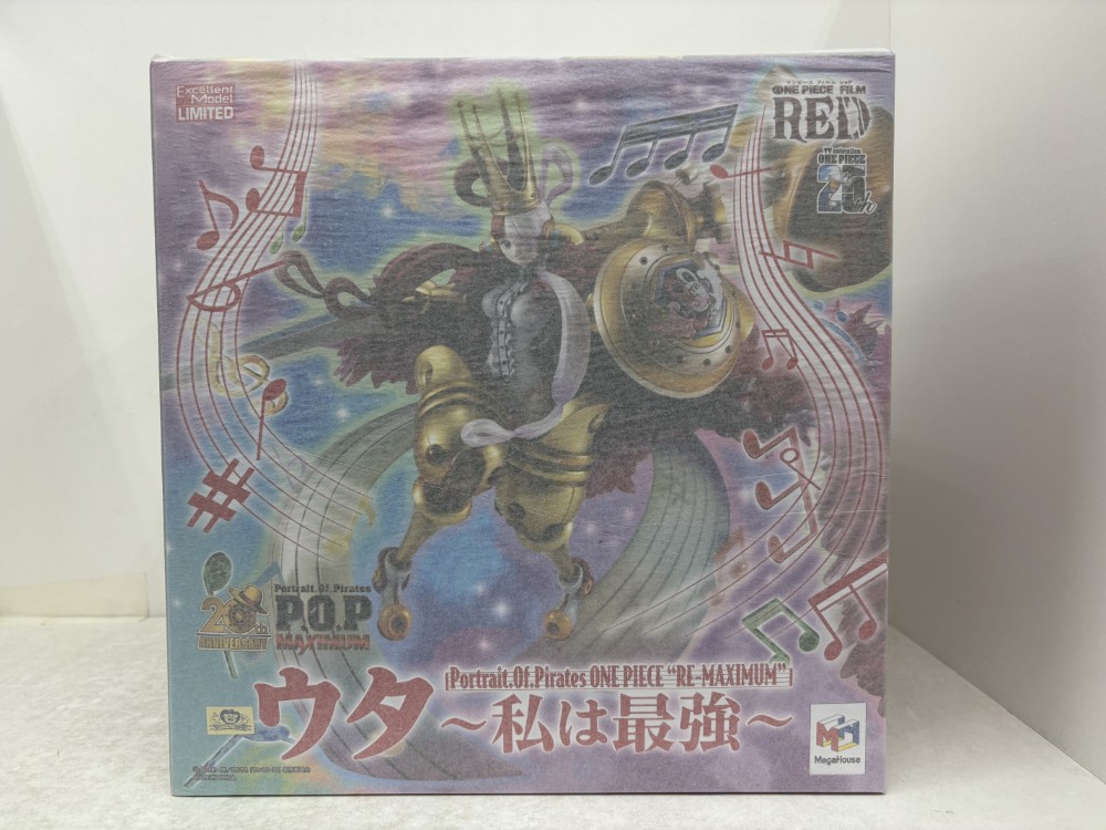 【中古】【未開封】ウタ 「ワンピース」 Portrait.Of.Piratesワンピース“RE-MAXIMUM” ウタ ～私は最強～＜フィギュア＞（代引き不可）6584