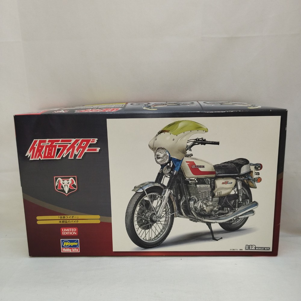 楽天市場】ハセガワ 仮面ライダー 本郷猛のバイク スズキ GT380 B 1/12