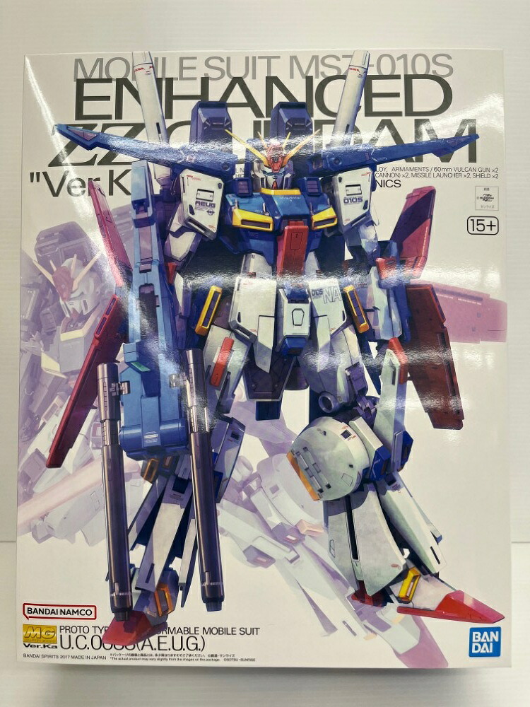 【中古】【未組立】 1/100 MG MSZ-010S 強化型ダブルゼータガンダム Ver.Ka 「機動戦士ガンダムZZ」[5064225]＜プラモデル＞（代引き不可）6559｜新星堂WonderGOO店