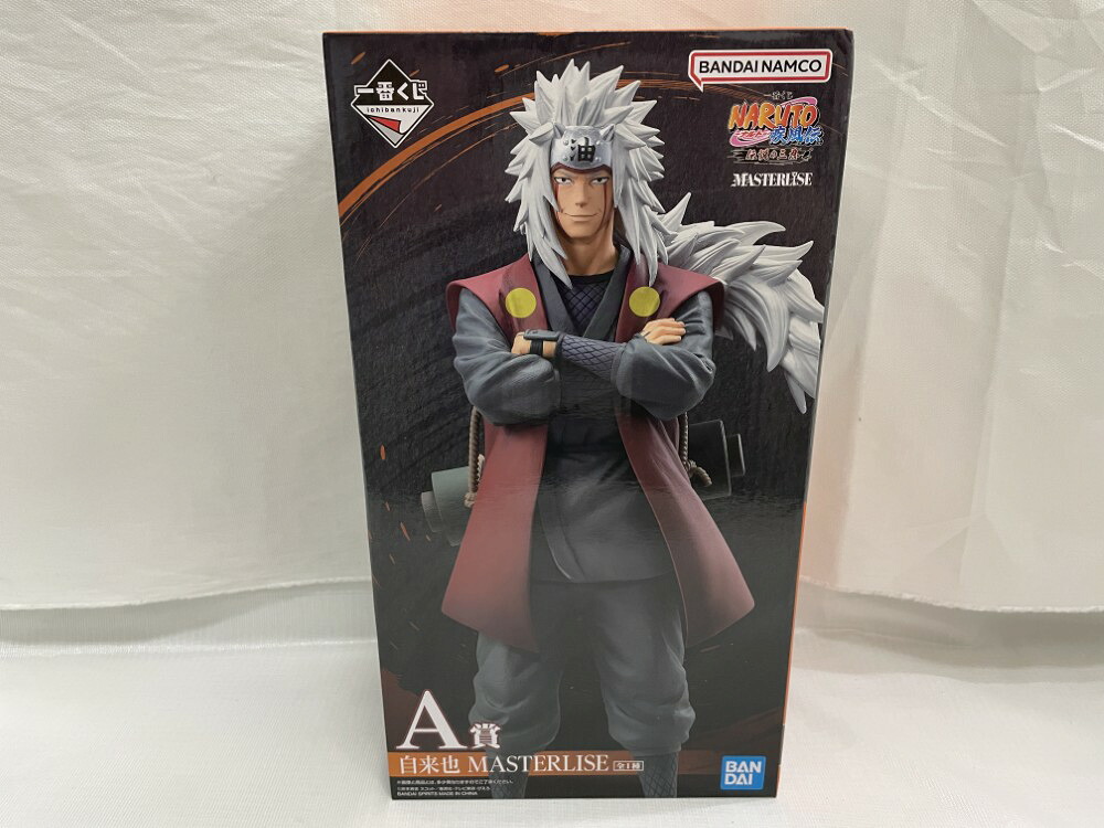 【中古】【未開封】自来也 「一番くじ NARUTO-ナルト- 疾風伝 伝説の三忍」 MASTERLISE A賞＜フィギュア＞（代引き不可）6546
