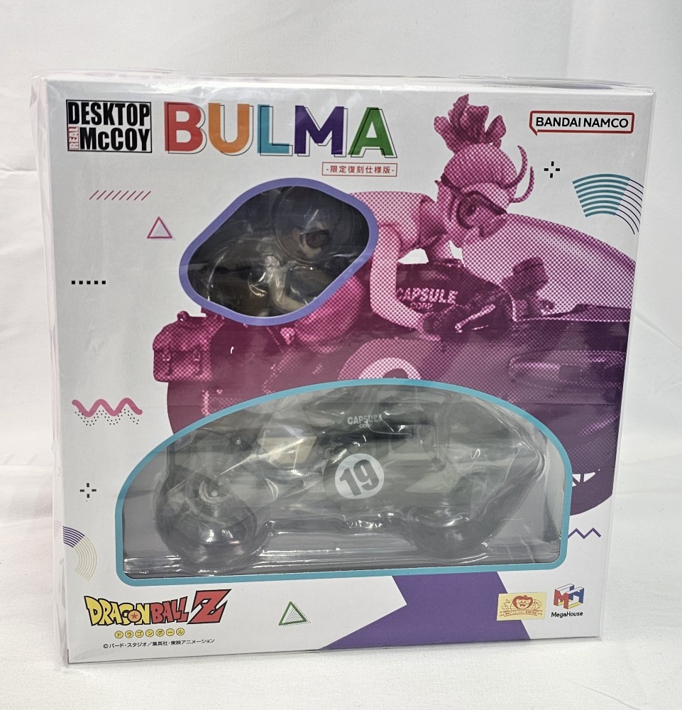 【中古】【未開封】DESKTOP REAL McCOY 03 ブルマ -限定復刻仕様版- 「ドラゴンボールZ」＜フィギュア＞（代引き不可）6513