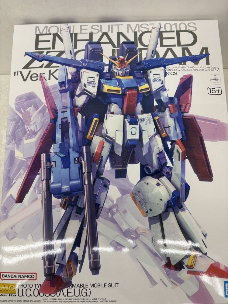 【中古】【未組立】1/100 MG MSZ-010S 強化型ダブルゼータガンダム Ver.Ka 「機動戦士ガンダムZZ」[5064225]＜プラモデル＞（代引き不可）6584