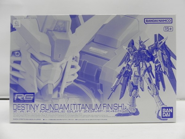 【中古】【未組立】1/144 RG ZGMF-X42S デスティニーガンダム(チタニウムフィニッシュ) 「機動戦士ガンダムSEED DESTINY」＜プラモデル＞（代引き不可）6587